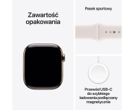 Apple Watch 11 46/Złoty Tytan/Różowy Pasek S/M 5G - 1362444 - zdjęcie 8